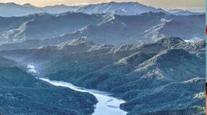 panorama della valtrebbia